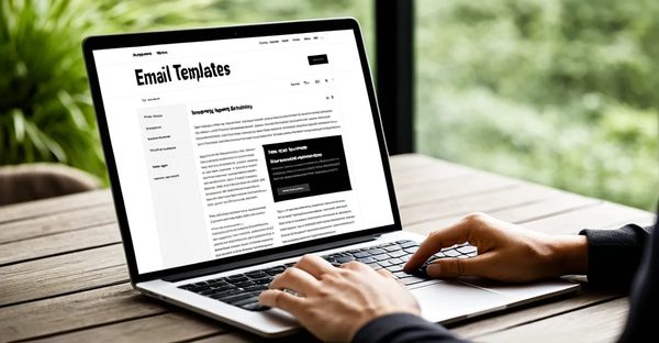 Modèles d'email pour newsletters : booster votre engagement efficacement