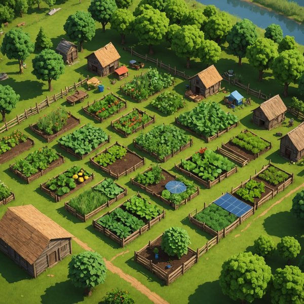 Comment un jeu de gestion peut-il intégrer des principes de la permaculture pour sensibiliser à l'écologie?